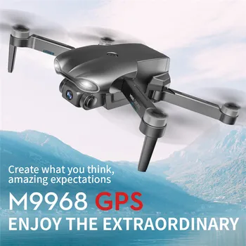 M9968 Drone 5G GPS, WIFI 6K HD RC Drone FPV 1200 Metrov Diaľkové Ovládanie Vzdialenosť Quadcopter Dron Vrtuľník VS EX5 L108 E520S Hračky