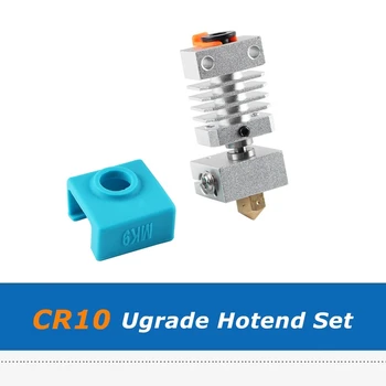 Upgrade CR10 Všetky Kovové Hotend Vytláčacie Kit Set Flexibilné Titán Tepla Prestávka Pre Creality vzdať sa-3 CR-10S Micro Swiss 3D Tlačiarne