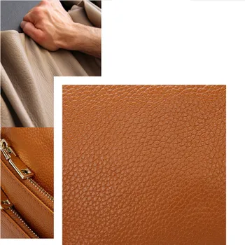 Bežné ženy, program messenger tašky hnedé originálne kožené kabelky shell taška cez rameno dizajnér vysoko kvalitné ženské messenger taška žena