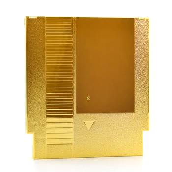 Pozlátené 72 Pin Hra Karty Shell pre NES Kryt Plastový kufrík pre NES Hra Výmenu Kaziet Shell