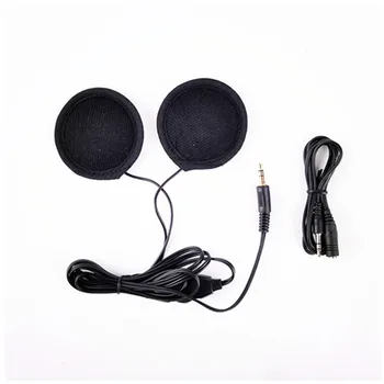 1 pár Motorka Motocykel Prilba Headset Stereo Reproduktory Slúchadlá pre MP3, MP4 telefón