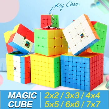 Magic Speed Kocka 3x3x3 2x2x2 4x4x4 5x5x5 6x6x6 7x7x7 Cubo Magico 2x2 3x3 4x4 5x5 6x6 7x7 Puzzle Kocky Meilong Hračka Dieťa Dary