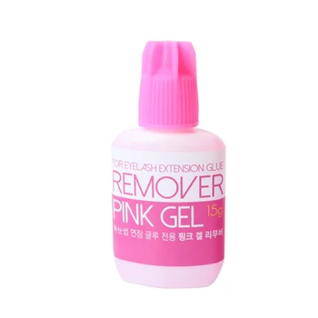 15 g Ružový Gél Remover Pre Predĺženie Rias Lepidlo Z Kórei Odstránenie Rias Rozšírenia