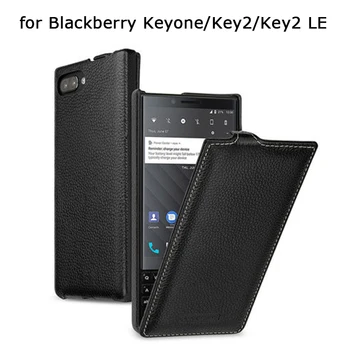 Nové Módne puzdro pre Blackberry TLAČIDLO 2 LE Pravý Krava Kožený Kryt Telefónu Prípadoch pre Blackberry Key2 KEYone Pokožky KEY2 LE kľúč Jeden Kľúč