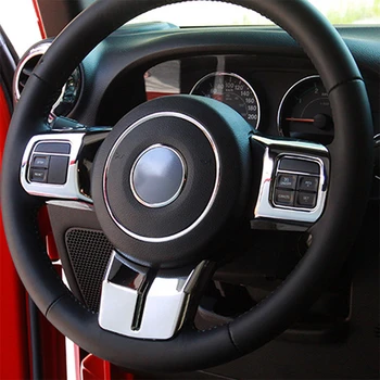 SPEEDWOW Auto, Interiér, Volant Dekorácie Kryt Nálepky Na Jeep Patriot Kompas Wrangler Auto Príslušenstvo