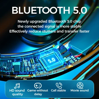 JOYROOM Originálne Slúchadlá Bluetooth 5.0 Kostné Vedenie Bezdrôtové Headsety Športové IPX5 Vodotesné Slúchadlá, Handsfree Slúchadlá