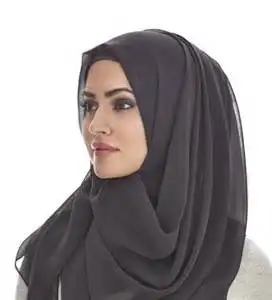 80 farba Vysokej kvality obyčajný bublina šifón šatku pevný farebné šály, čelenky populárne hidžáb moslimské šatky foulard 10pcs/veľa