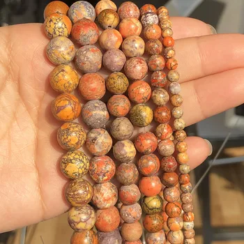 Prírodný Kameň Oranžová, Žltá Americký Turquoises Howlite Minerály, Perly Pre Šperky, Takže DIY Náramok Príslušenstvo 15