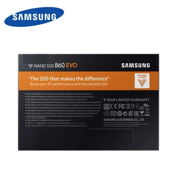 SSD SAMSUNG 860 EVO ssd (Solid State Disk 500gb Pre Notebook Disco Duro Interno 250GB/1 TB Msata ssd NAND SSD Prenosný Pevný Disk SSD