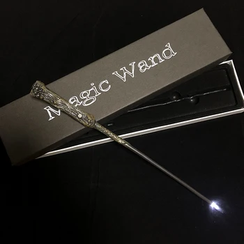 19 Druh Mágie Wands malfoy Cosplay Sirius Hermiona Dumbledore Luna Harrid Magické Svetlo Prútika Vysokej Kvality s Box Balenie