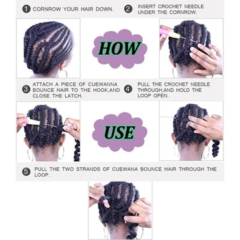 XINRAN Senegalese Twist Háčkovanie predlžovanie Vlasov Ombre Pletenie Vlasy Syntetické Háčkovanie ručné pletenie sieťky, Háčkovanie Vrkôčiky