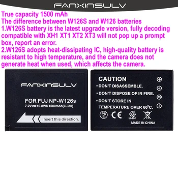 4pcs NP-W126 NP-W126s pre Fujifilm Fuji xpro1 xe1 hs33exr hs35exr hs50exr xa1 xa2 xa3 xa20 Kamera, Batéria + usb nabíjačka na sledovanie