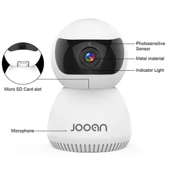 JOOAN IP Kamera 1080p Wireless Home Security IP Kamery Surveillance Camera Wifi CCTV Kamery na Monitorovanie dieťaťa
