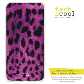 FunnyTech®Oppo A91 l ružová leopard textúra prípade