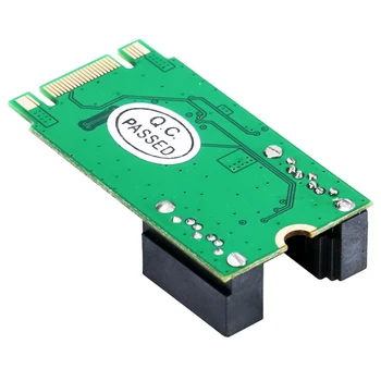 NGFF PCIe B+M tlačidlo 2 Portu SATA 3.0 RAID Karty M. 2 dual SATA 6Gbps Adaptér RAID0 RAID1 s 7Pin SATA kábel ASM1061R