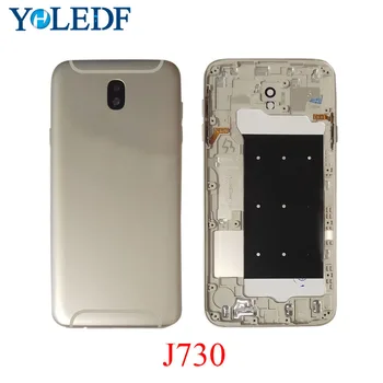 Pre Samsung Galaxy J7 Pro 2017 J730 J730F SM-730F/DS J730G Bývanie Batérie Zadný Kryt Prípade Zadné Dvere Šasi Shell Opravy Dielov