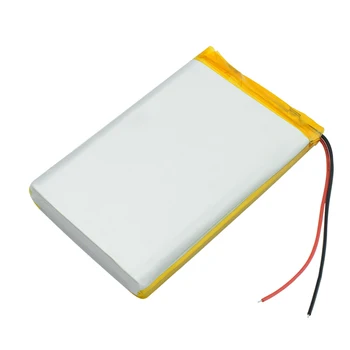 1/2/4 Kusov Polymer Lithium Batéria 3.7 Napätie 126090 8000mAh Lithium-ion Polymér Záložné Napájanie Tablet, E-book PAD Bateria