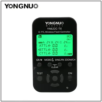 YONGNUO YN-622N-TX YN622C-TX Bezdrôtové TTL Flash Radič Pre NikonD800/D3000/D5000/D7000 Pre Canon 1100D YN-622C-TX YN622N-TX