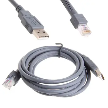 9 FT USB Dátový Kábel pre Symbol Čiarových kódov LS1203 LS2208 LS4208 DS3407 DS3408