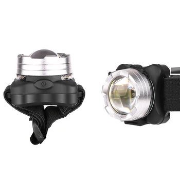 Nabíjateľná Svetlometu Silný Svetlomet USB COB LED Vedúci Svetlo s vstavanej Batérie Vodotesné Vedúci svetlo Biele, Červené Osvetlenie