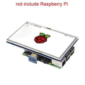 Raspberry Pi 4 Model B 5 palcový Dotykový displej TFT HDMI 800x480 Displej LCD Dotykový Displej pre Raspberry Pi 3 Model B+/3B PC Notebook