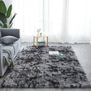 250x160cm Spálne, Obývacia izba koberec spálňa posteli mat jednoduché modernej šedej domácnosti, podlahy koberec jemnú pokožku-priateľské deka