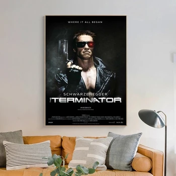 Na Art Film Terminator Plagáty Plátno Maľovaní Plagátov a Vytlačí Cuadros Wall Art Obrázok pre Obývacia Izba Domova