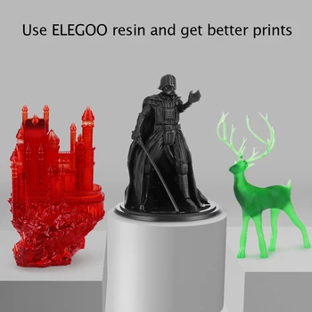 ELEGOO Mars 3D Tlačiarne UV Photocuring Živice 3D tlačiarne, LCD 3D Tlačiarne Impresora 3d SLA 3D Drucker