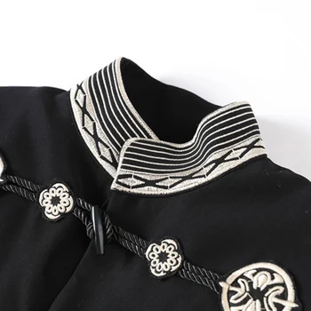 2019 Módnej značky Vojenské Armády krátka Srsť Britskej Style Designer Práca Business Spája Outwear Zimné výšivky jeseň bunda