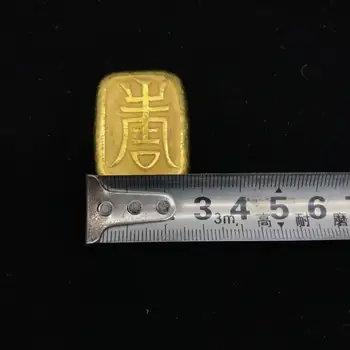 Nádherné retro (malá veľkosť) gold ingot dekorácie remeslá