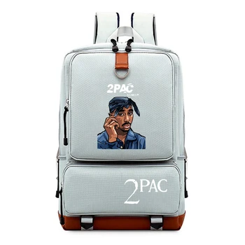 Sac Dos Tupac 2Pac Notebook Batoh Mužov Cartable Plátno Bagpack Ženy Školské Tašky pre Chlapcov Mochila Plecak Cestovný Batoh Deti