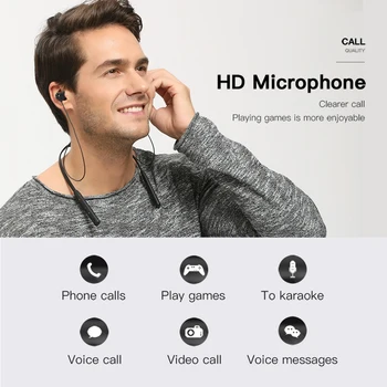 CCK Aktívnym Potlačením Hluku Športové Bluetooth Slúchadlá Bezdrôtové Slúchadlá pre telefóny a hudba