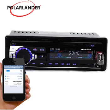 Polarlander 1din autorádia Autoradio Bluetooth Car Stereo Rádio FM, Aux Vstup Prijímač SD, USB 12V In-dash MP3 Prehrávač Multimediálnych súborov