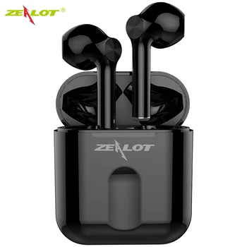 ZEALO Bluetooth Slúchadlá Bezdrôtové slúchadlá TWS In-Ear Mini slúchadlá HIFI stereo Gaming headset s mikrofónom Handsfree Pre mobilné telefóny