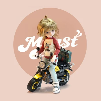 Xiao Monst bábika Multi-spoločné hnuteľného Nádherné spracovanie Darčeka hračka Vhodná pre deti nad 13 rokov