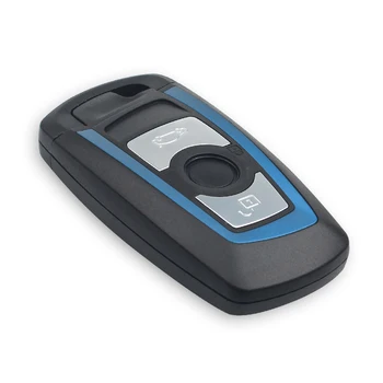 Dandkey Smart Remote Tlačidlo Shell Fob Keyless Pre BMW F CAS4 5 Séria 7 Séria Nahradenie 3/4 Tlačidlá Smart Key puzdro HU100R