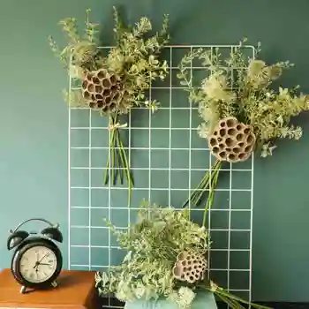 Sušené Lotosový kvet Prírodné DIY Svadobné Dekorácie Pre Domov Strany Úradu Dekoračné Umelé, Sušené Plastové Kvety Ornament