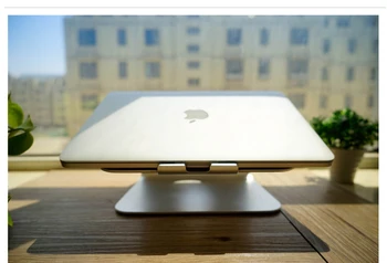 Zliatina hliníka notebook stojan ergonomicky enhanced notebook podporu pre MacBook Air Pro stojan ploche zvýšený základ