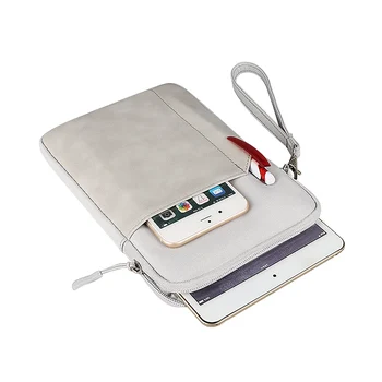 Univerzálny Tabliet Taška pre iPad Air Pro Prípade ipadu Mini Kryt Dvojvrstvové Tablet Taška s Popruhom pre Huawei Samsung Xiao