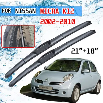 Pre Nissan Micra K12 2002 2003 2004 2005 2006 2007 2008 2009 2010 Príslušenstvo Auto Stieračov Čelného Okna Kefy J Háčik