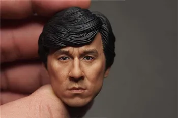 Zberateľskú 1/6 Rozsahu PVC Jackie Chan Mužskej Hlavy Sculpt Vyrezávané Model pre 12
