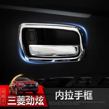 Vysokokvalitného ABS Chrome Interiérové Dvere Rukoväť Kryt Pre Mitsubishi ASX 2018 Auto-styling