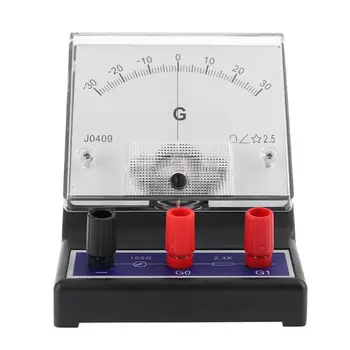 -30-0-30 Galvanometer Vedeckých Aktuálne Senzor Citlivý Ammeter Elektrický Prúd Detektor Analógové Zobrazenie