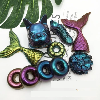8 Farieb Chameleons Pigment Pearlescent Epoxidové Živice Lesk Magic Farebný Prášok Živice Farbivo DIY Šperky Výrobu Nástrojov