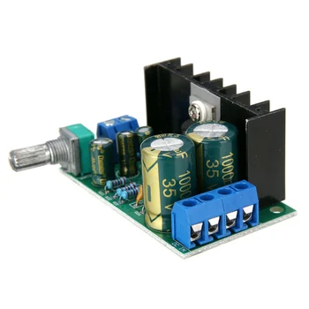 TDA2050 Mini DC 12-24V Zvuk Napájanie USB 5W-120W Modul Zosilňovača Rada Mono Kanál Home Professional DIY Trvanlivé