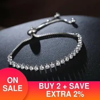 2021 nové 3mm trendy kolo Nastaviteľné náramok náramok pre ženy výročie darček šperky hromadne predávať Valentína S5772