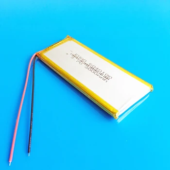 EHAO 6040100 3,7 V 3000mAh lipo polymer lithium Nabíjateľná batéria pre GPS power bank Tablet PC PAD PDA, Notebook