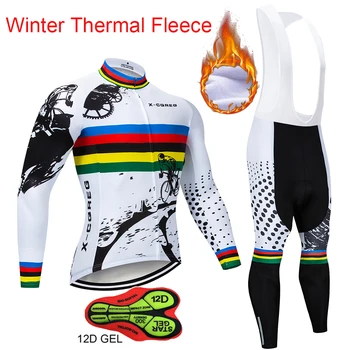 Zimné Thermal Fleece, Cyklistické Dresy Maillot Ropa Ciclismo Invierno MTB Cyklistické Oblečenie na Bicykli Oblečenie Športové