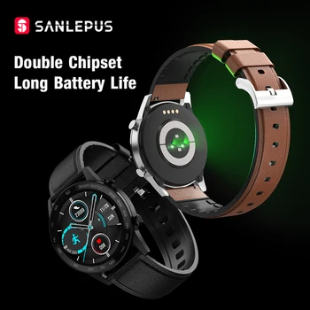 2020 SANLEPUS EKG Smart Hodinky Bluetooth Hovor Smartwatch Pre Mužov Nepremokavé Fitness Náramok Tepovej frekvencie Pre Android a Apple