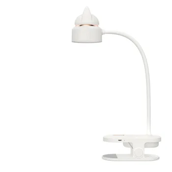 3Life LED ochrana očí stolové lampy, Nočné nočné svetlo 3 Výstroj Nastaviteľné svetla na čítanie, USB Nabíjanie Skladacie Klip Svetlo